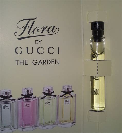 gucci floral perfume sample